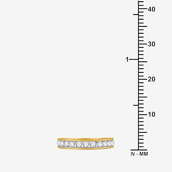1 CT. T.W. Lab-Grown Diamond Wedding Band in 10K or 14K Gold