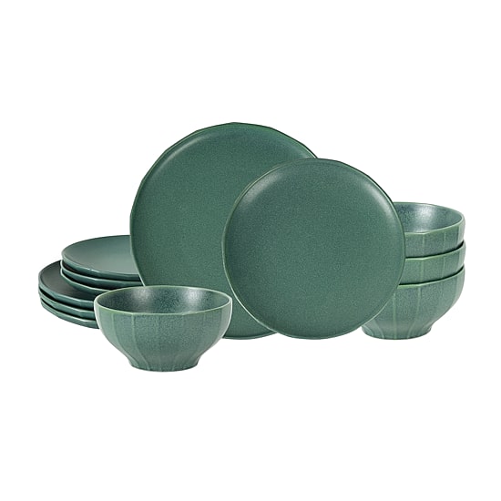 Stone + Lain Rio 12-pc. Stoneware Dinnerware Set