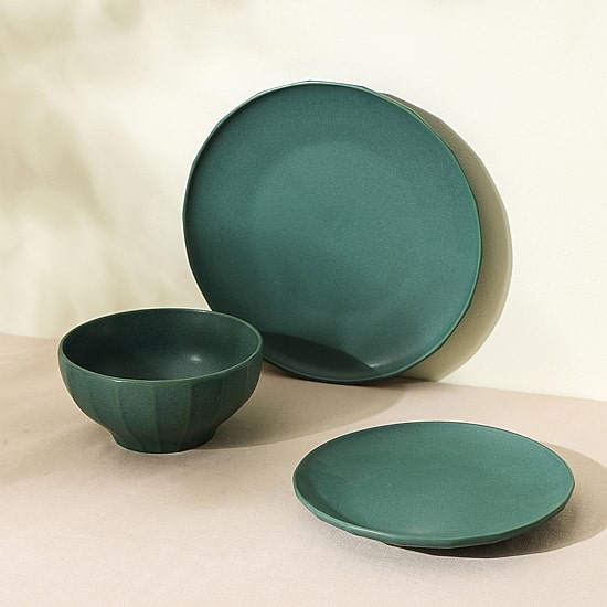 Stone + Lain Rio 12-pc. Stoneware Dinnerware Set