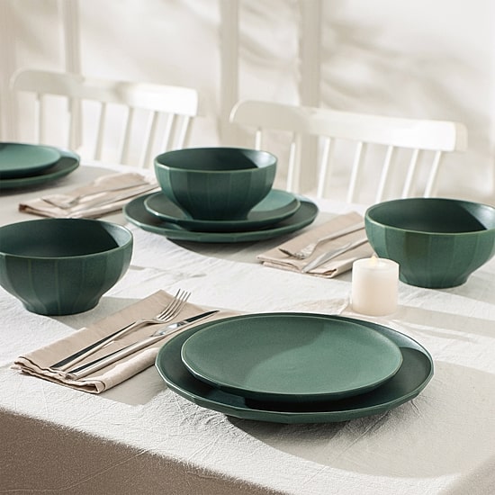 Stone + Lain Rio 12-pc. Stoneware Dinnerware Set