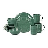 Stone + Lain Orbit 16-pc. Stoneware Dinnerware Set