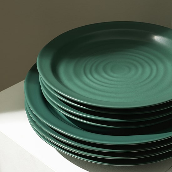Stone + Lain Orbit 16-pc. Stoneware Dinnerware Set