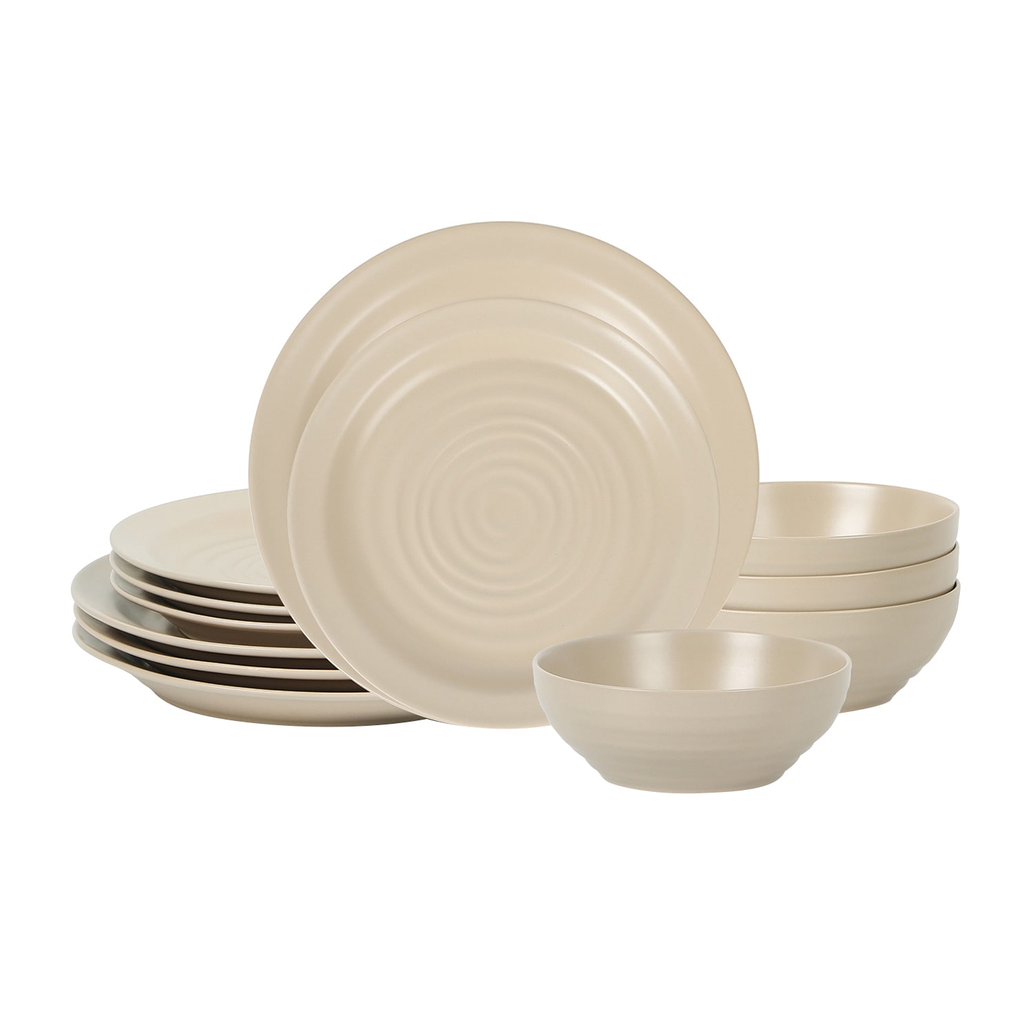 Stone + Lain Orbit -pc. Stoneware Dinnerware Set
