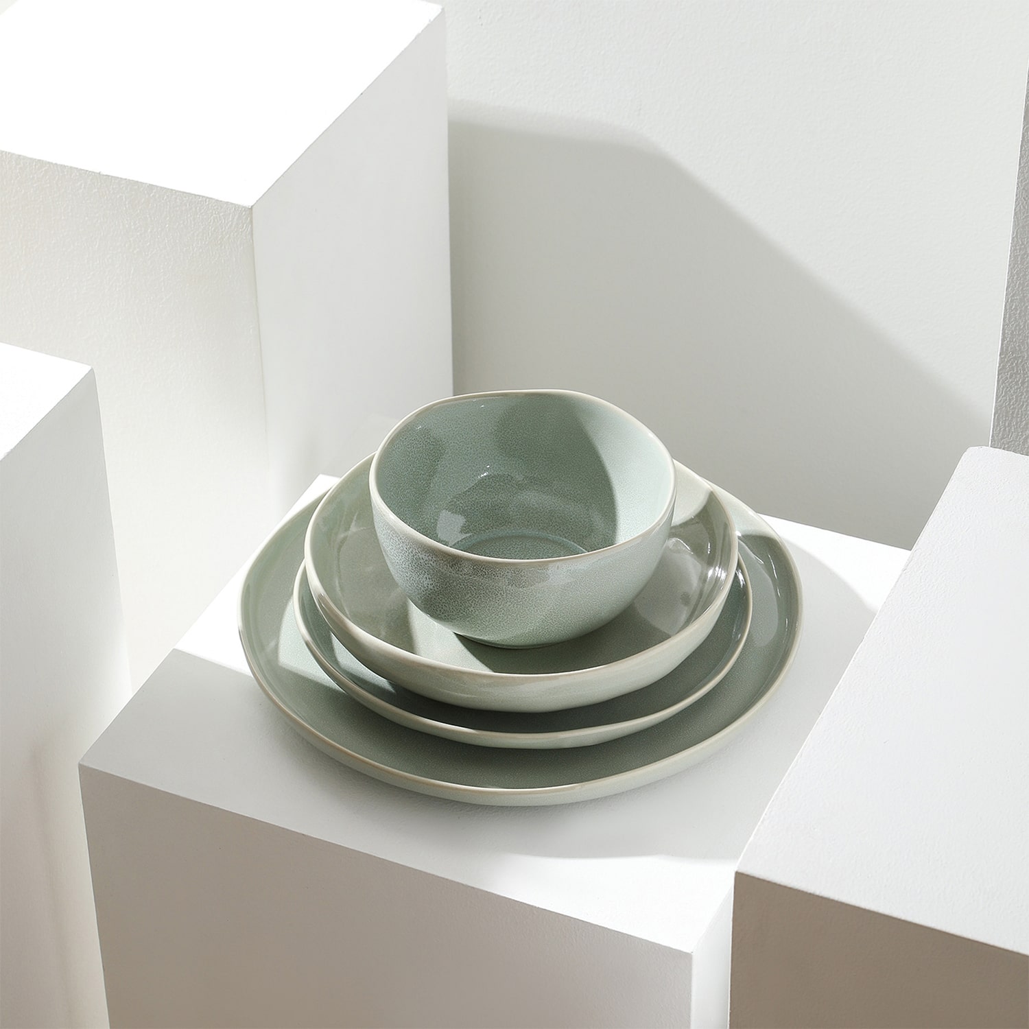 Stone + Lain Mirella 4-pc. Stoneware Pasta Bowl