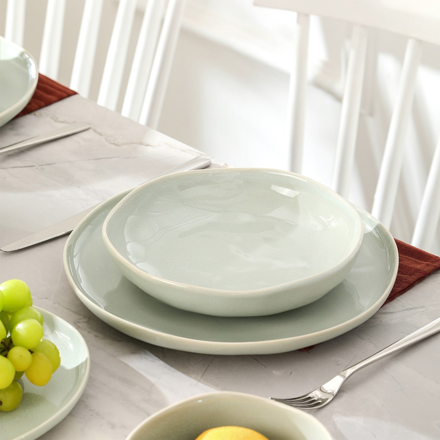 Stone + Lain Mirella 4-pc. Stoneware Pasta Bowl