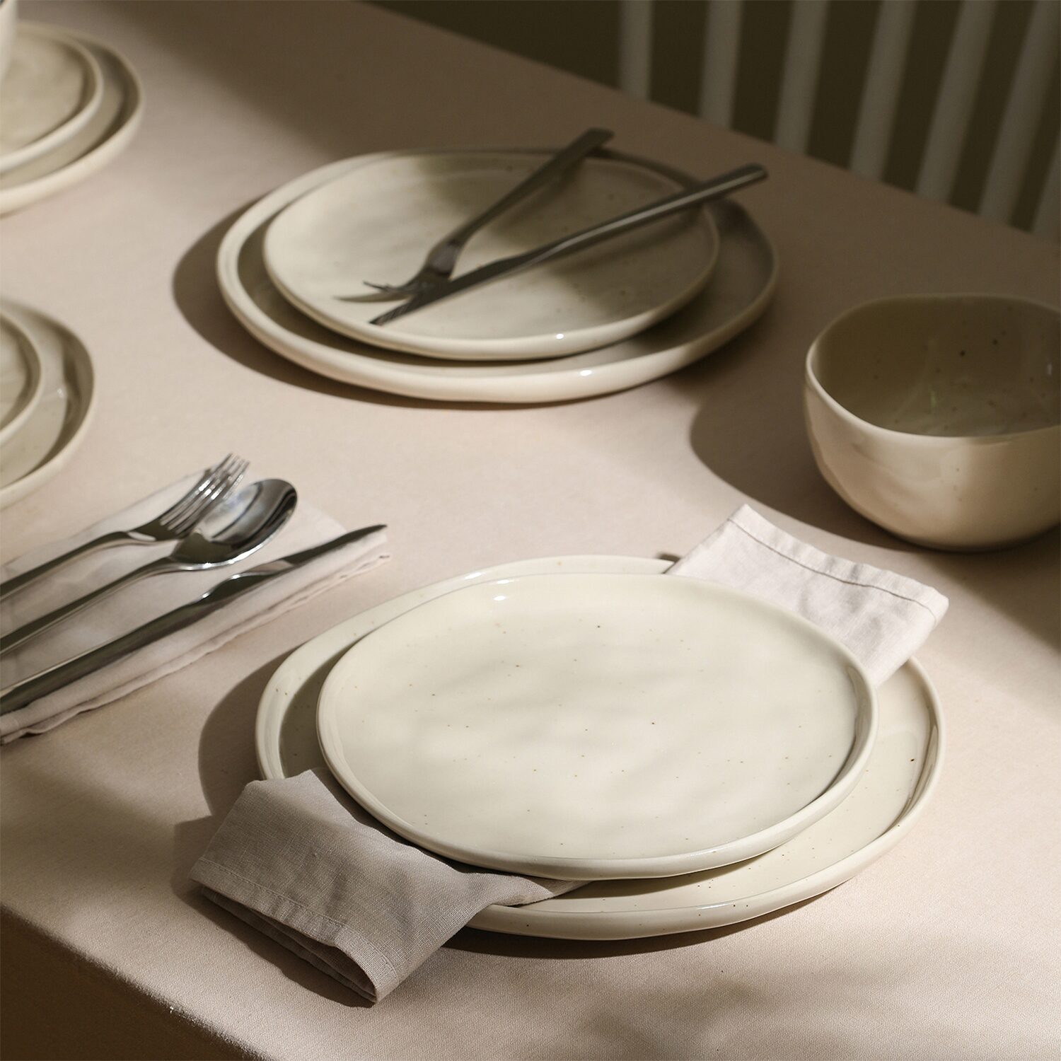 Stone + Lain Mirella 12-pc. Stoneware Dinnerware Set