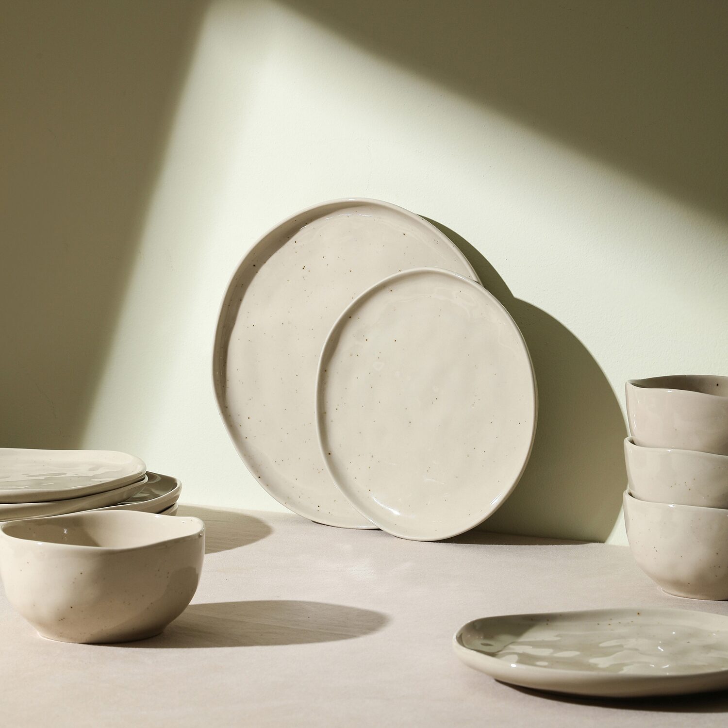 Stone + Lain Mirella 12-pc. Stoneware Dinnerware Set