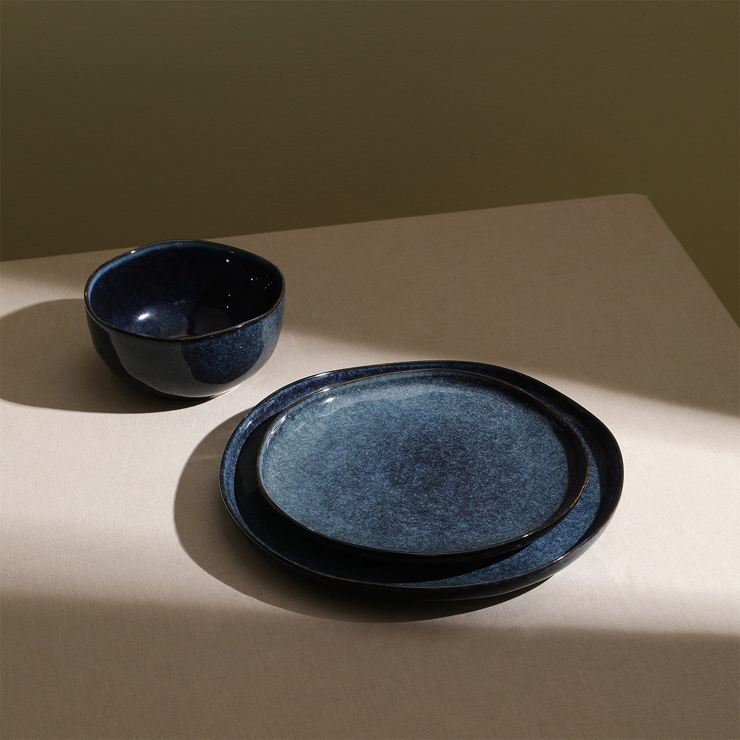 Stone + Lain Mirella 12-pc. Stoneware Dinnerware Set