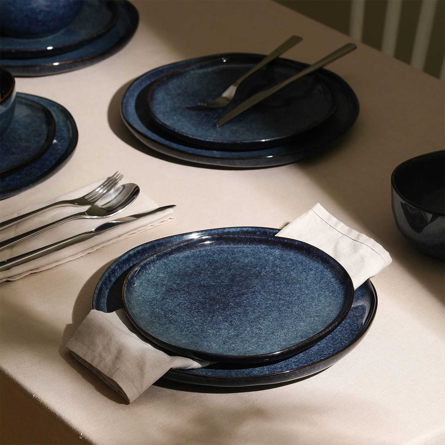 Stone + Lain Mirella 12-pc. Stoneware Dinnerware Set