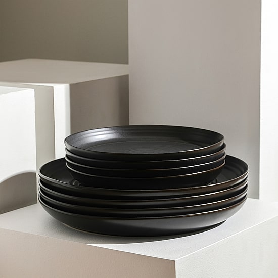 Stone + Lain Elio 4-pc. Stoneware Dinner Plate