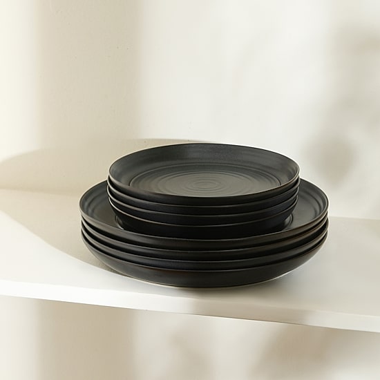 Stone + Lain Elio 4-pc. Stoneware Dinner Plate