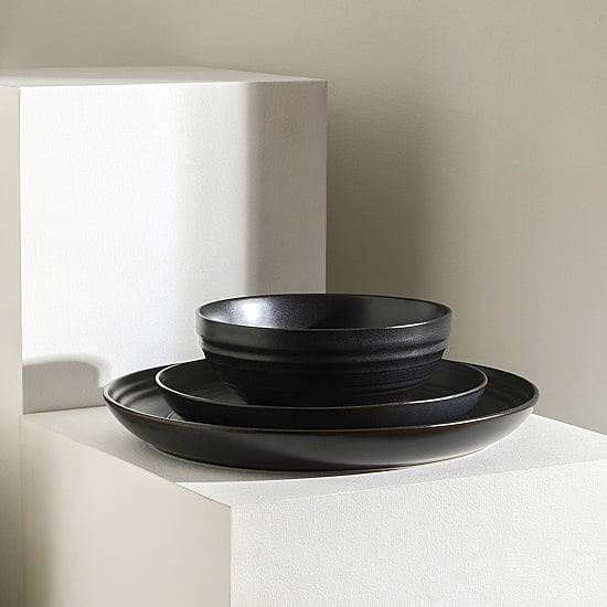 Stone + Lain Elio 12-pc. Stoneware Dinnerware Set