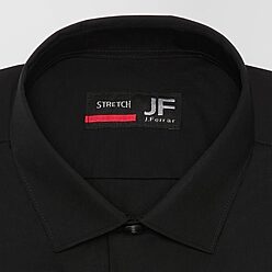 black dress shirt jcpenney Men's Black Dress Shirts & Ties - Men