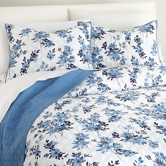 Home Expressions Madeline Floral Quilt Set
