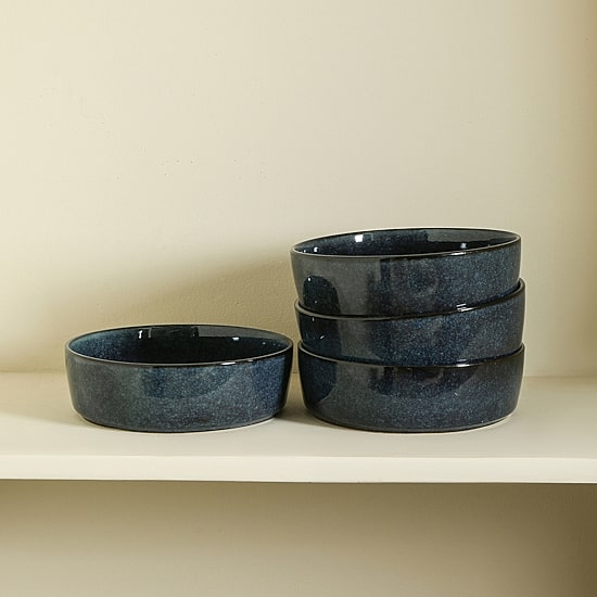 Stone + Lain Eden 4-pc. Stoneware Pasta Bowl