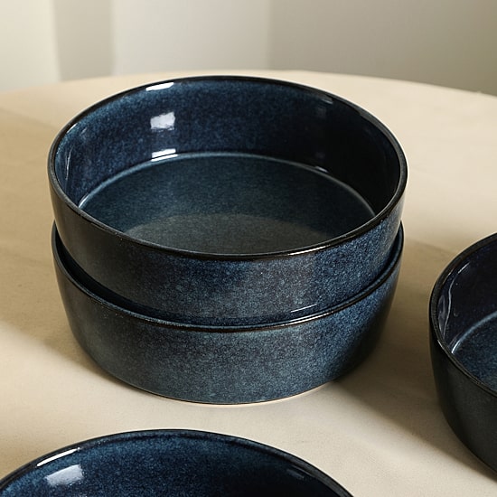 Stone + Lain Eden 4-pc. Stoneware Pasta Bowl