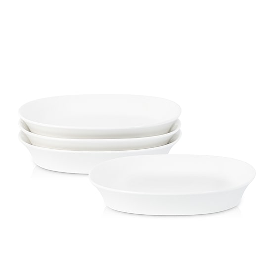 Stone + Lain Quadro 4-pc. Porcelain Pasta Bowl