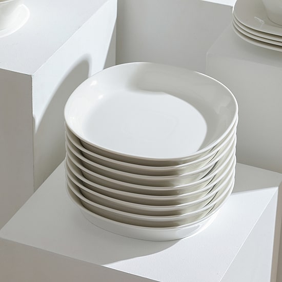 Stone + Lain Quadro 4-pc. Porcelain Pasta Bowl