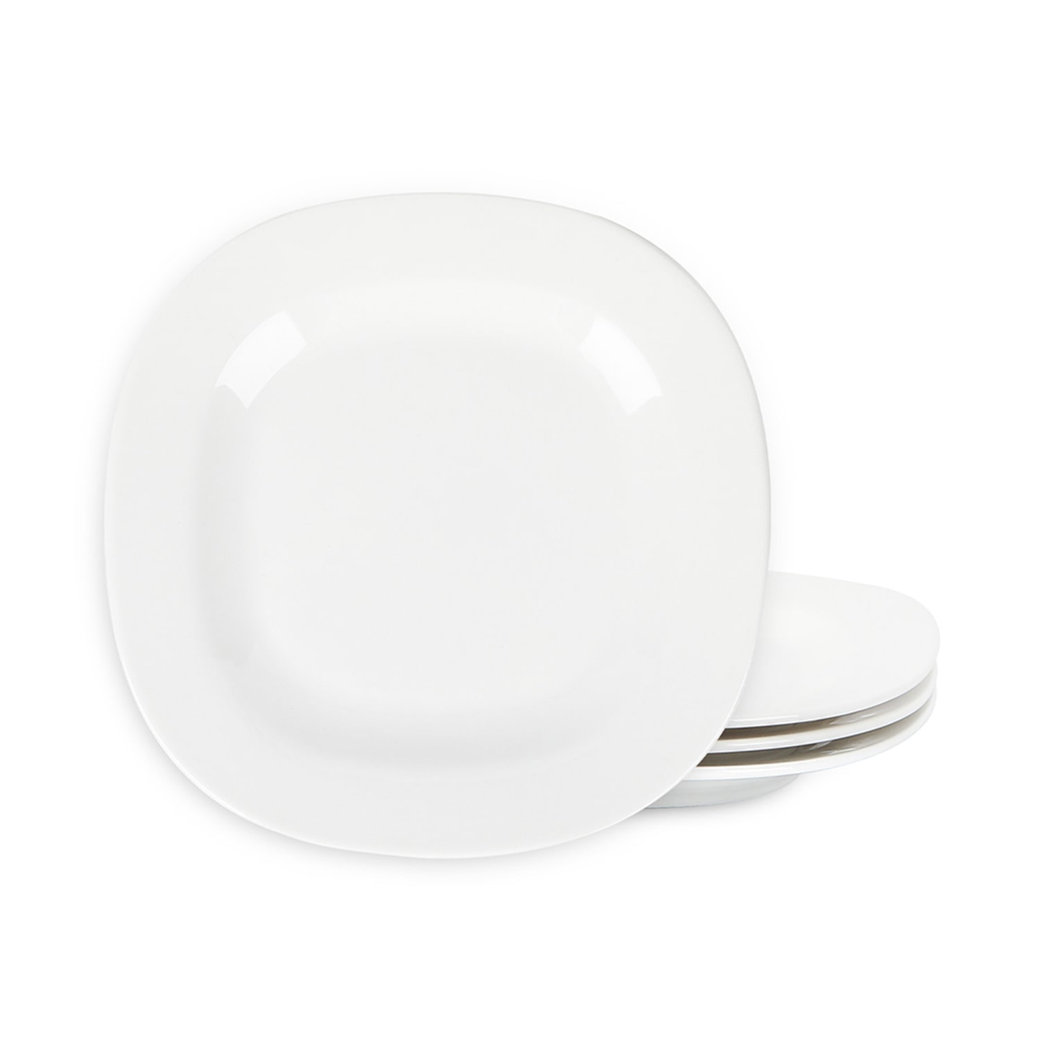 Stone + Lain Quadro 4-pc. Porcelain Salad Plate