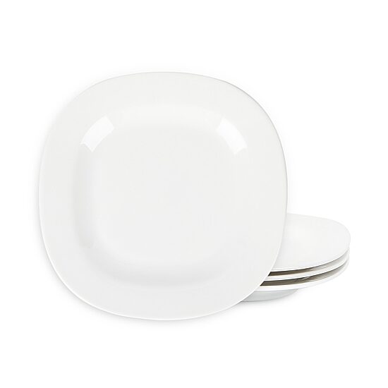 Stone + Lain Quadro 4-pc. Porcelain Salad Plate