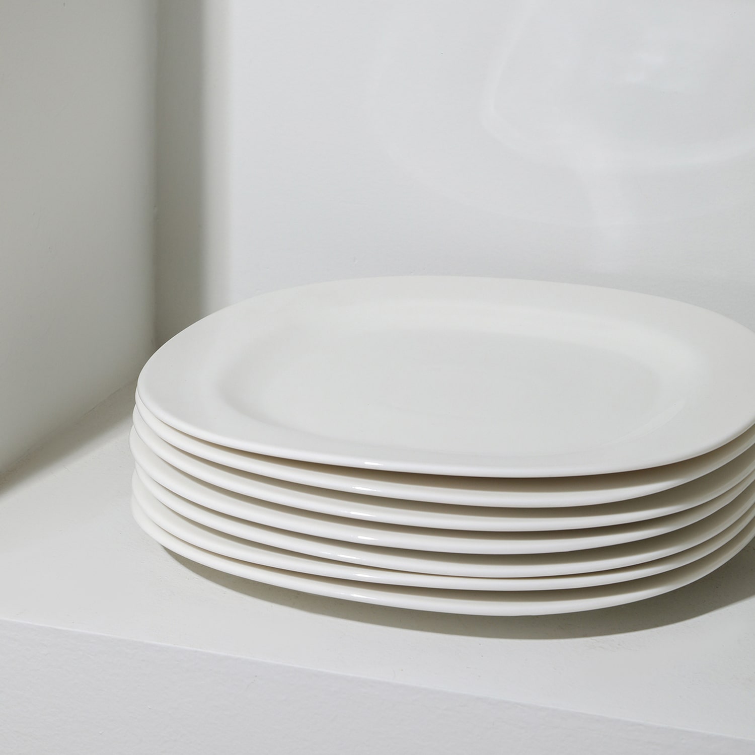 Stone + Lain Quadro 4-pc. Porcelain Salad Plate