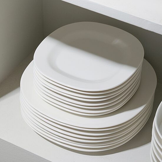 Stone + Lain Quadro 4-pc. Porcelain Dinner Plate