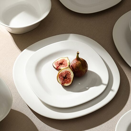 Stone + Lain Quadro 4-pc. Porcelain Dinner Plate