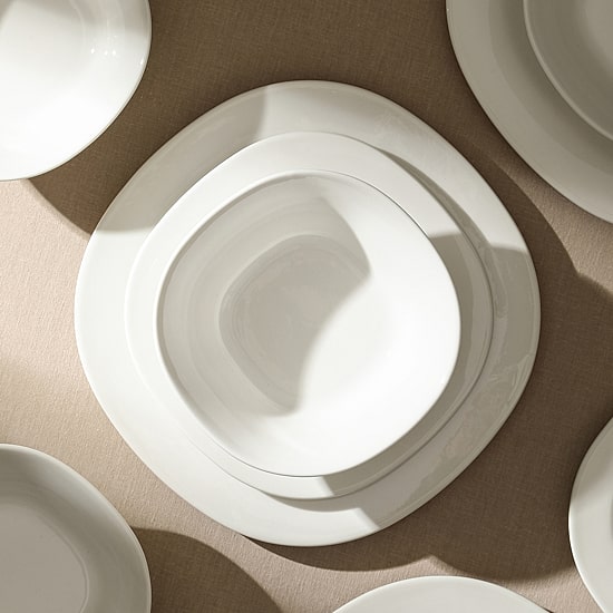 Stone + Lain Quadro 12-pc. Porcelain Dinnerware Set