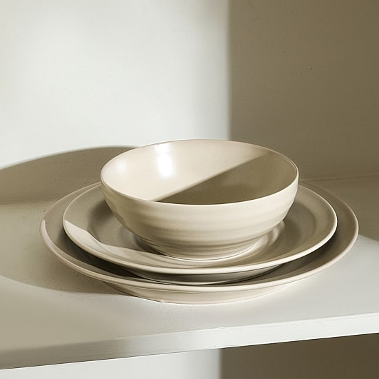 Stone + Lain Orbit 4-pc. Stoneware Dinner Plate