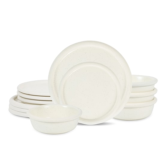 Stone + Lain Capri 4-pc. Stoneware Dinnerware Set