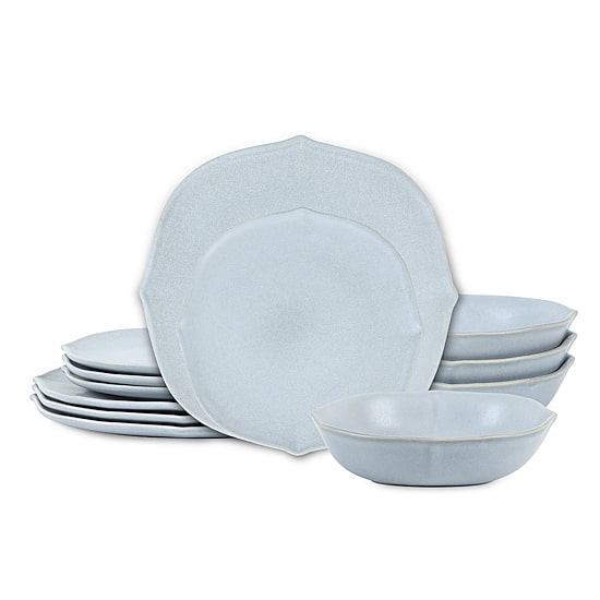 Stone + Lain Baskerville 12-pc. Stoneware Dinnerware Set