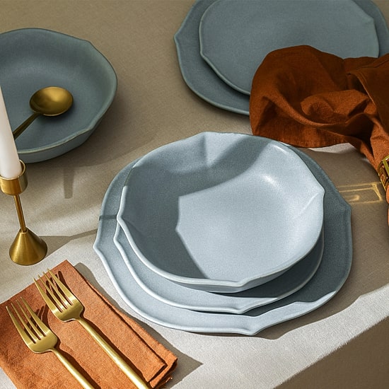 Stone + Lain Baskerville 12-pc. Stoneware Dinnerware Set