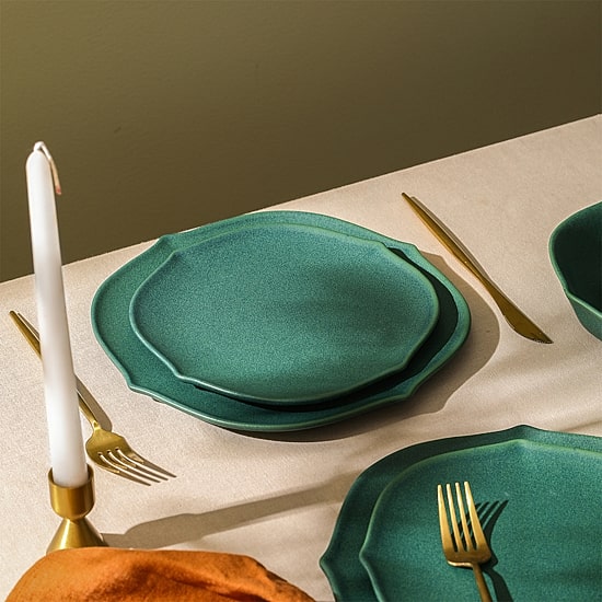 Stone + Lain Baskerville 24-pc. Stoneware Dinnerware Set