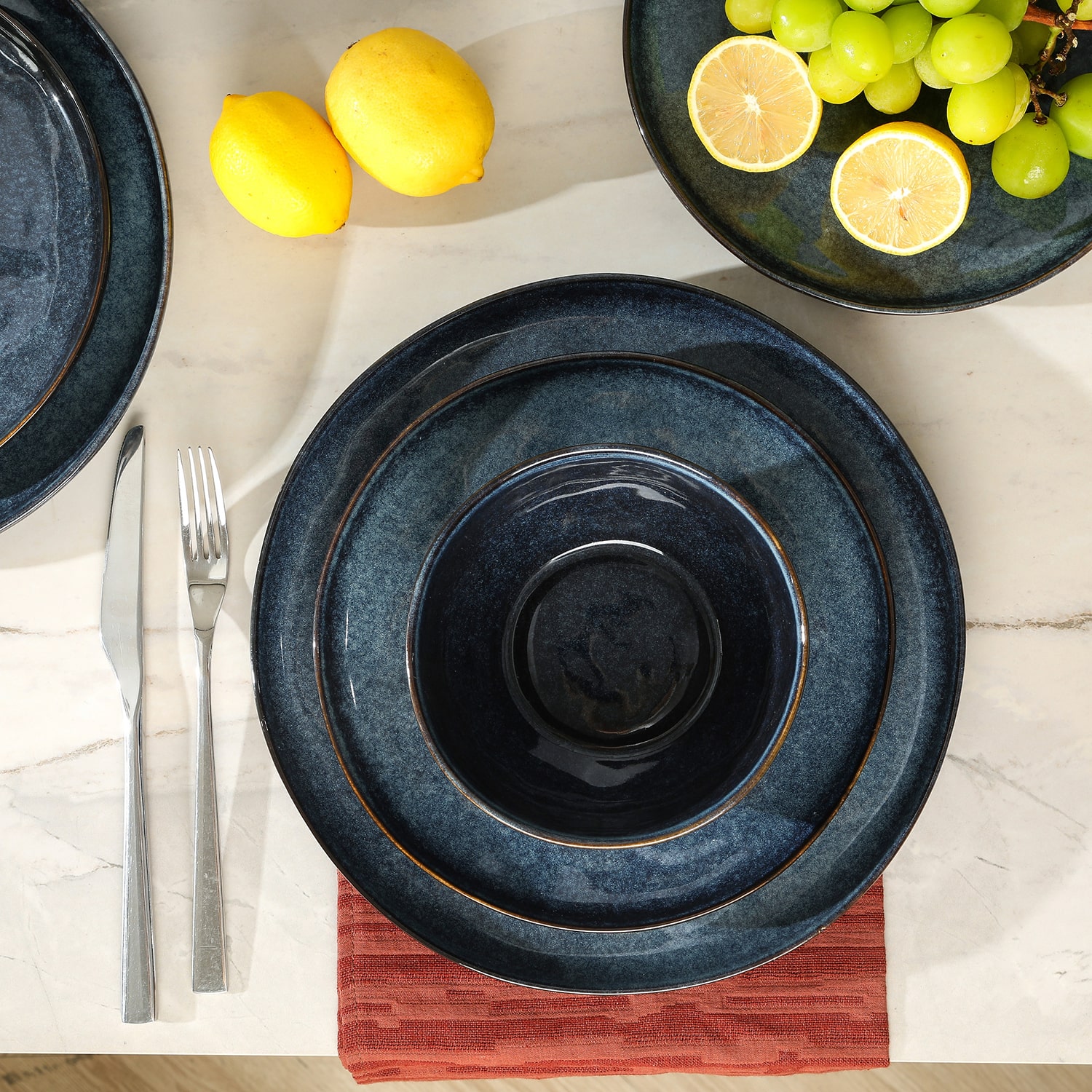 Stone + Lain Mirella Stoneware Dinnerware Set