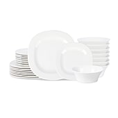Stone + Lain Quadro Porcelain Dinnerware Set