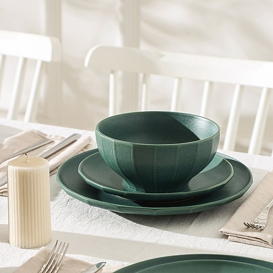 Stone + Lain Rio 24-pc. Stoneware Dinnerware Set