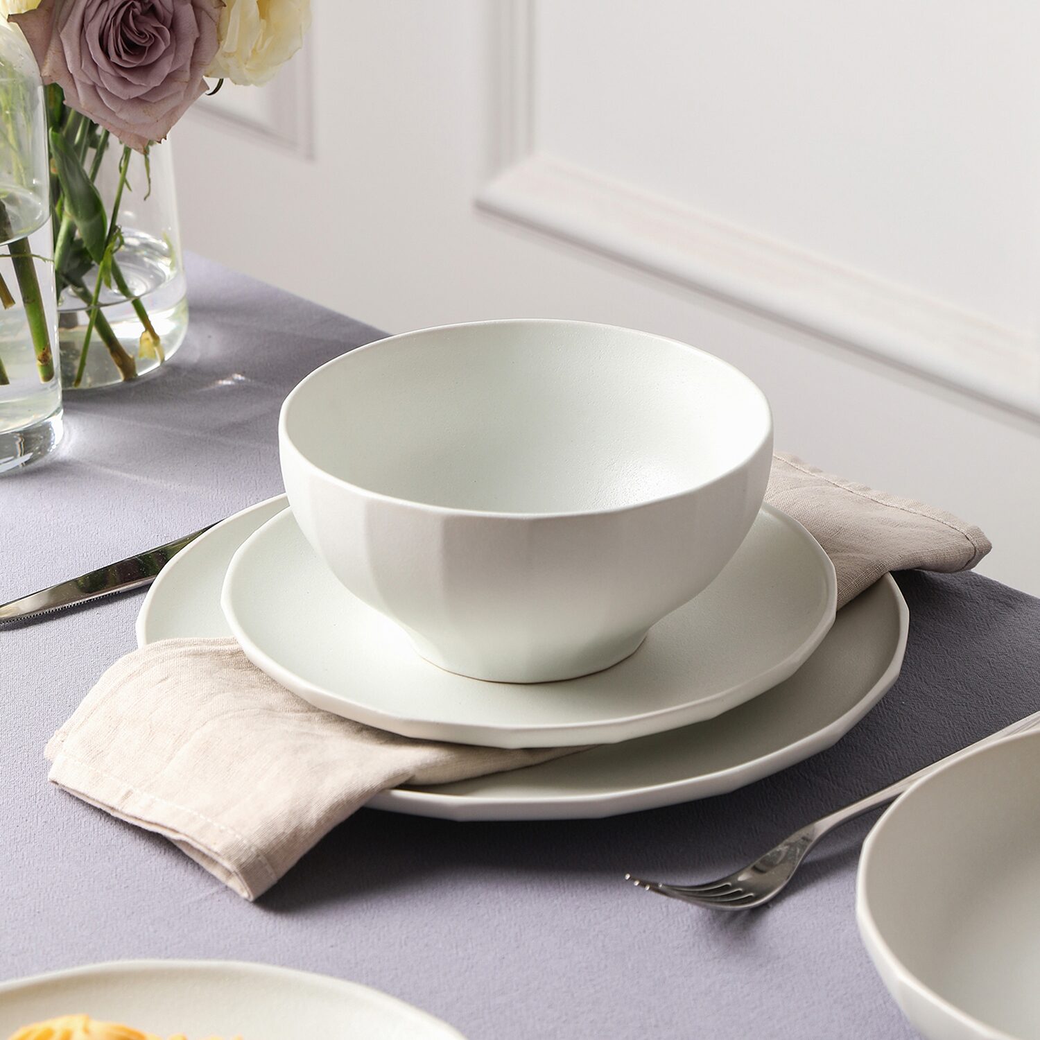 Stone + Lain Rio 24-pc. Stoneware Dinnerware Set