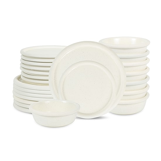 Stone + Lain Capri Stoneware 24-pc. Dinnerware Set