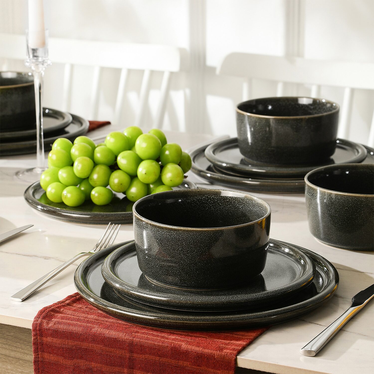 Stone + Lain Eden Stoneware Dinnerware Set