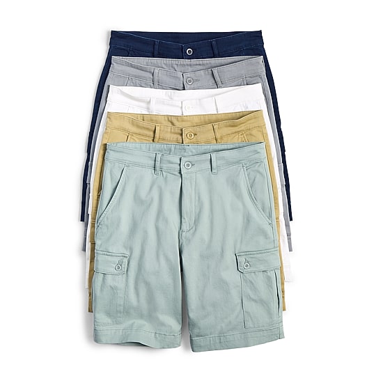 St. John's Bay Mens 10" Stretch Fabric Cargo Short