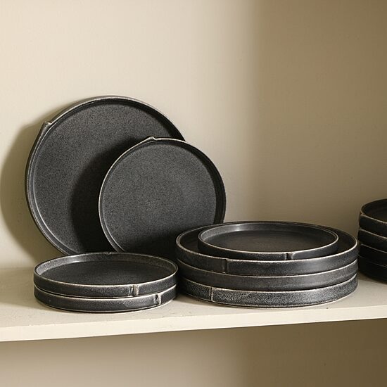 Stone + Lain Bao 4-pc. Stoneware Salad Plate