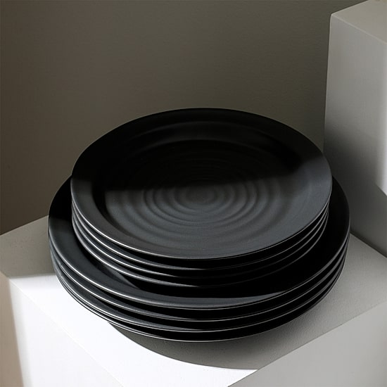 Stone + Lain Orbit 16-pc. Stoneware Dinnerware Set