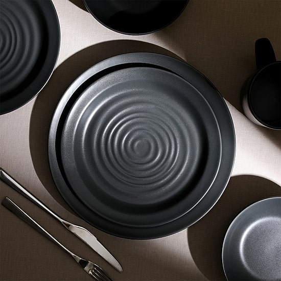 Stone + Lain Orbit 16-pc. Stoneware Dinnerware Set