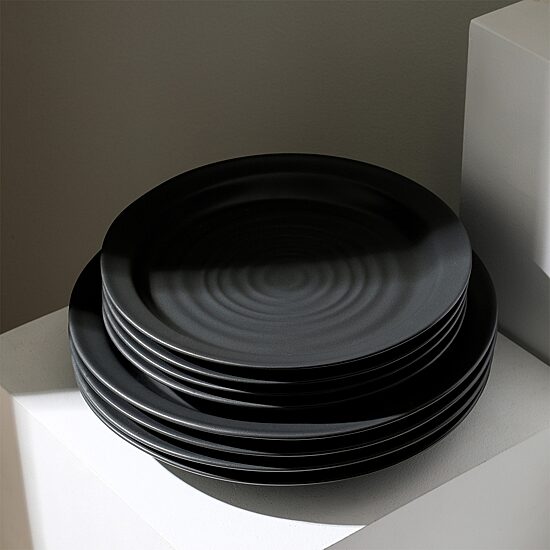 Stone + Lain Orbit 4-pc. Stoneware Dinner Plate