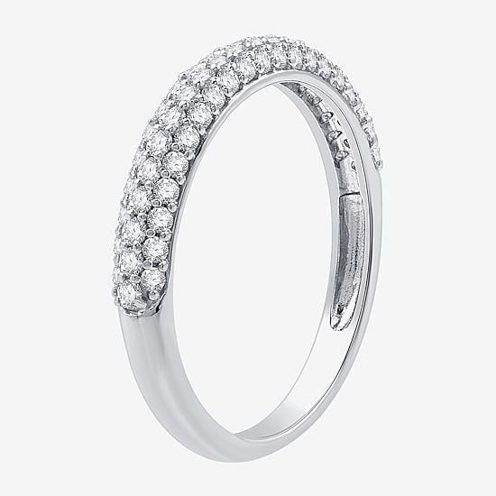 Womens 1/2 CT. T.W. Lab Grown White Diamond 10K Gold Wedding Engagement Ring