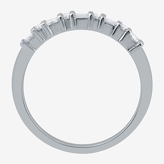 1/4 CT.T.W. Natural Diamond 10K White Gold Band