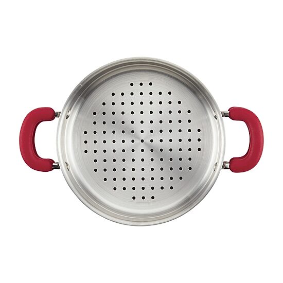Rachael Ray Create Delicious 3-Pc. Aluminum Non-Stick Steamer with Insert