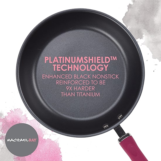 Rachael Ray Create Delicious Hard Anodized 2-pc. Deep Frying Pans