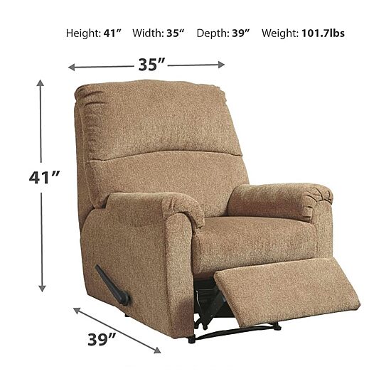 Signature Design by Ashley® Nerviano Zero Wall Recliner
