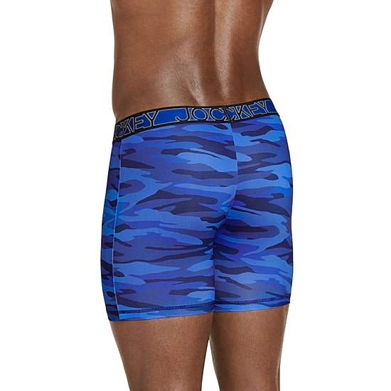 Jockey Active Microfiber Mens 3 Pack Boxer Briefs 9142